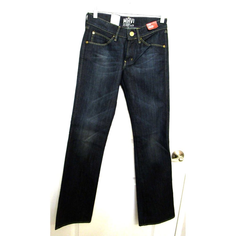 Mavi Zoe Boot Cut Jeans 26/34 - Retro Deep Hollywood Star Denim Low-Rise NewWTag